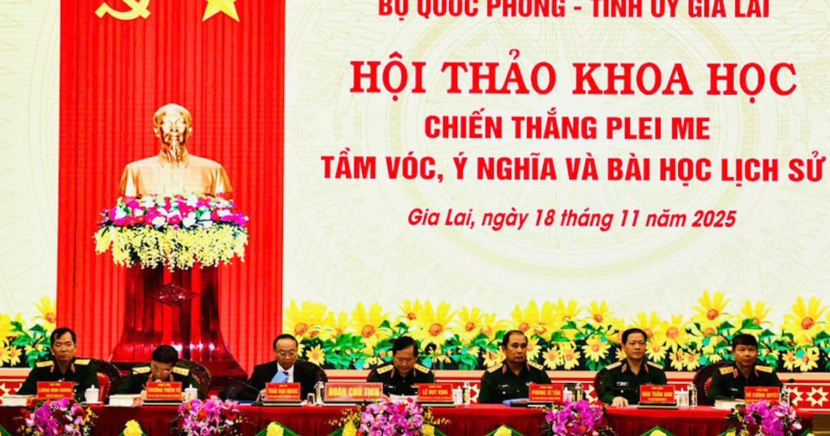 Hội thảo 'Chiến thắng Plei Me – Tầm vóc, ý nghĩa và bài học lịch sử'