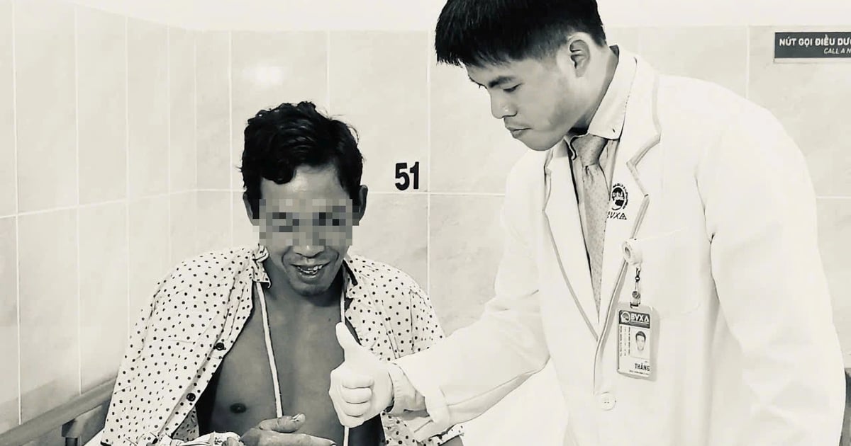 Nối lại cẳng tay cho bệnh nhân bị tai nạn lao động