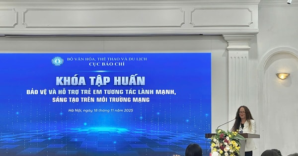 Tăng cường bảo vệ và hỗ trợ trẻ em tương tác lành mạnh, sáng tạo trên môi trường mạng