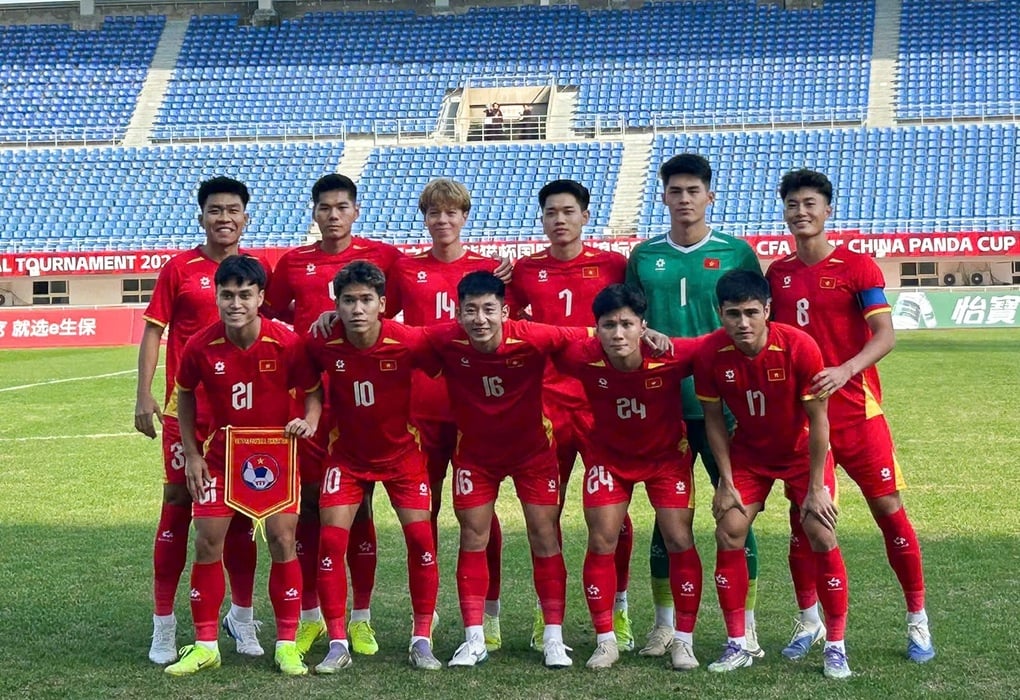 U22 Việt Nam thua U22 Hàn Quốc, khép lại Panda Cup 2025 - 2
