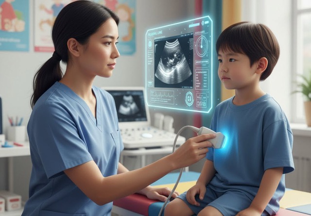 AI và siêu âm phổi đang đổi mới khám bệnh hô hấp ở trẻ- Ảnh 2.