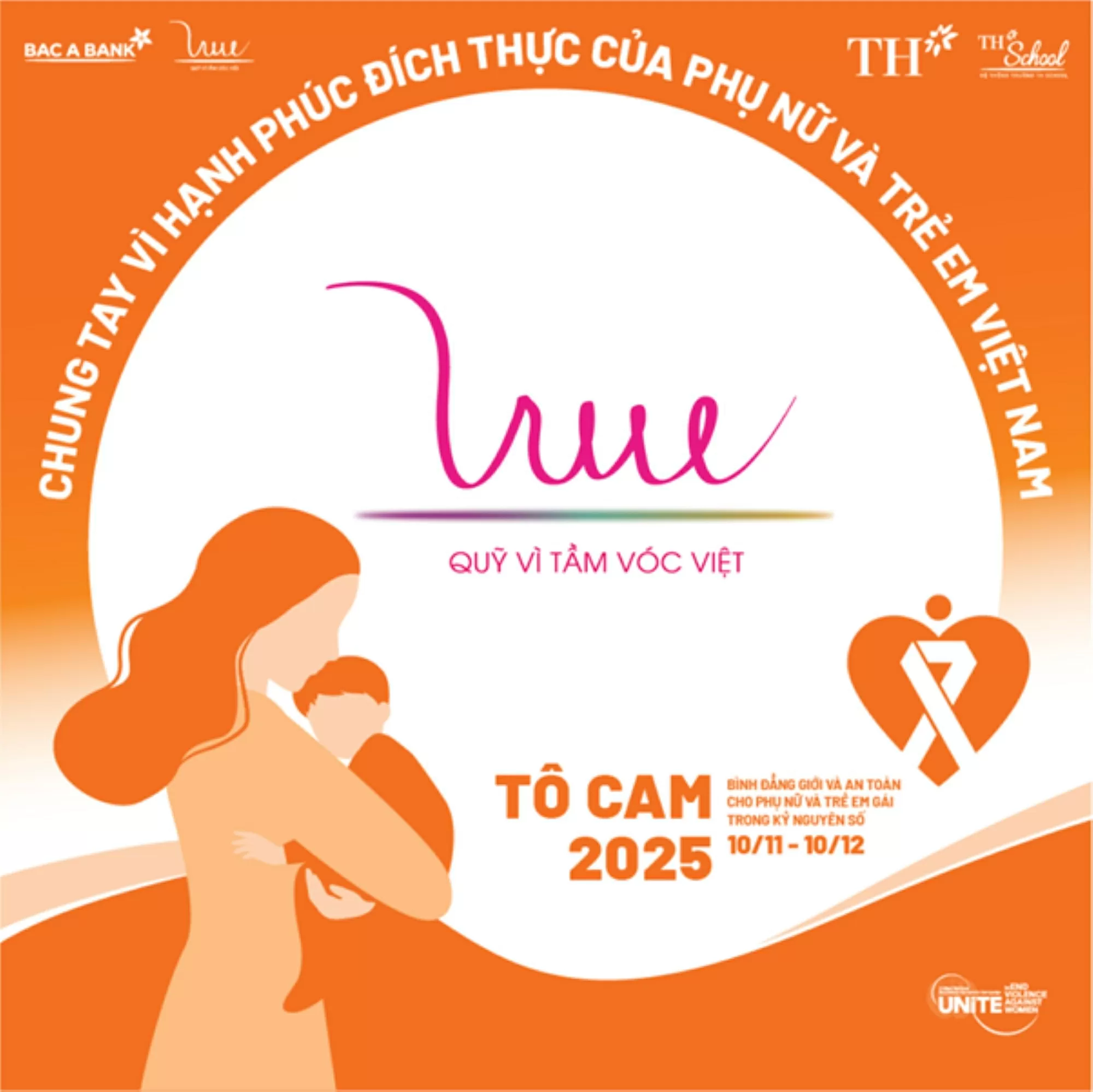 TH Group „se îmbracă în portocaliu” pentru a promova egalitatea de gen și siguranța femeilor și fetelor în era digitală Tập đoàn TH 'tô cam' thúc đẩy bình đẳng giới và an toàn cho phụ nữ, trẻ em gái trong kỷ nguyên số