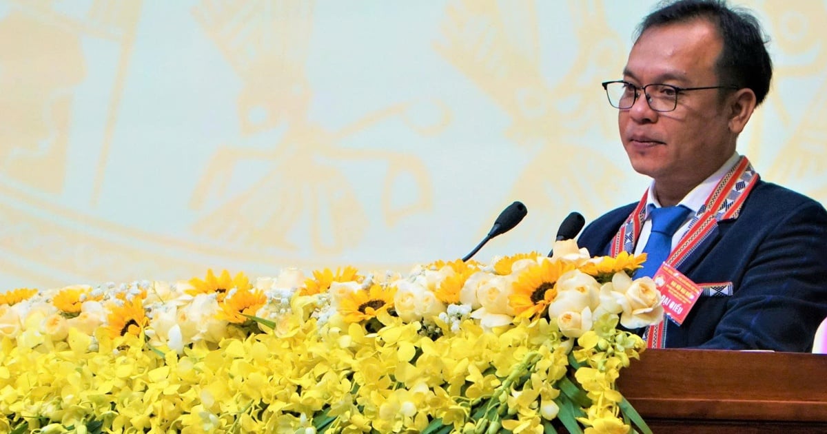 Ông U Huấn giữ chức Chủ tịch Ủy ban MTTQ Việt Nam tỉnh Quảng Ngãi