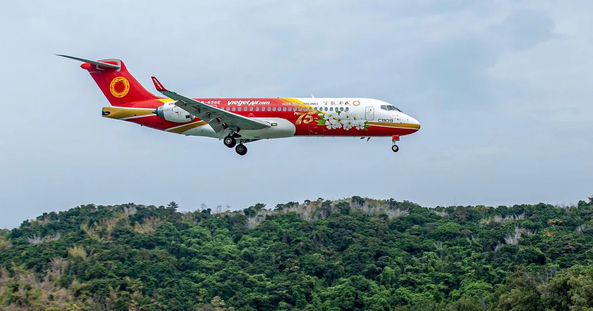 Hãng hàng không Vietjet Air khai thác trở lại các chặng bay kết nối Côn Đảo