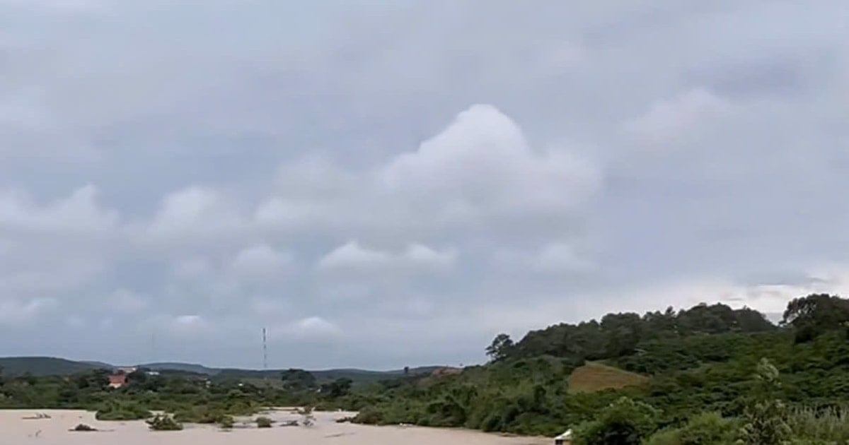 Hơn 10ha rau màu ở Tà Năng bị ngập úng do mưa lũ