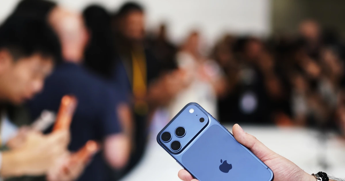 Thị phần của Apple tại Trung Quốc tăng mạnh nhờ iPhone 17