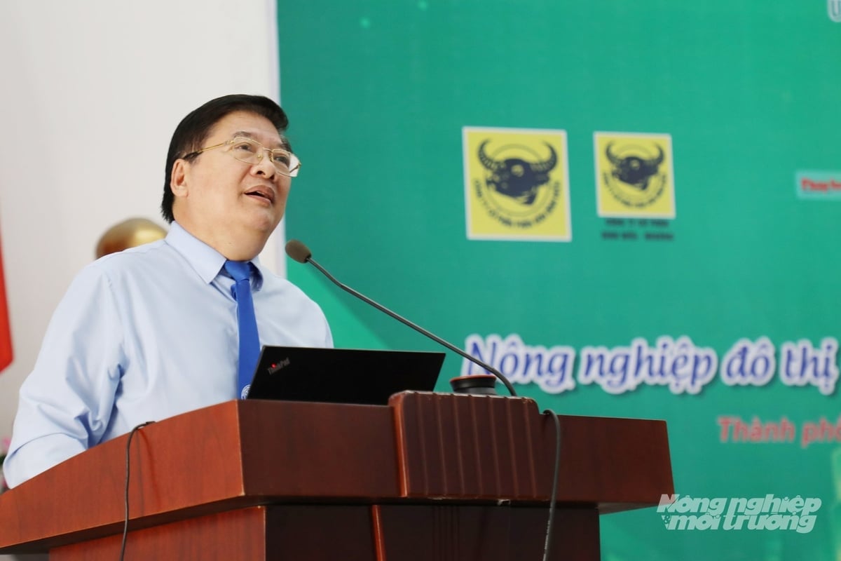 TS Trần Đình Lý, Phó Hiệu trưởng Trường ĐH Nông Lâm TP.HCM. Ảnh: Nguyễn Thủy.