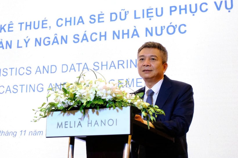 ប្រធាននាយកដ្ឋានពន្ធដារ លោក Mai Xuan Thanh ថ្លែងក្នុងសិក្ខាសាលា។