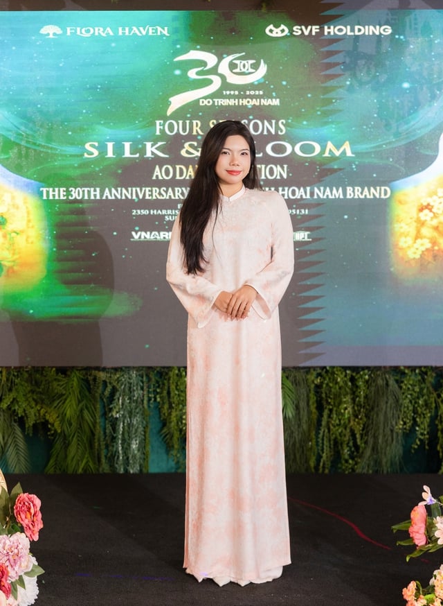 Khẳng định vẻ đẹp Việt trên sân khấu quốc tế qua chiếc áo dài- Ảnh 5.
