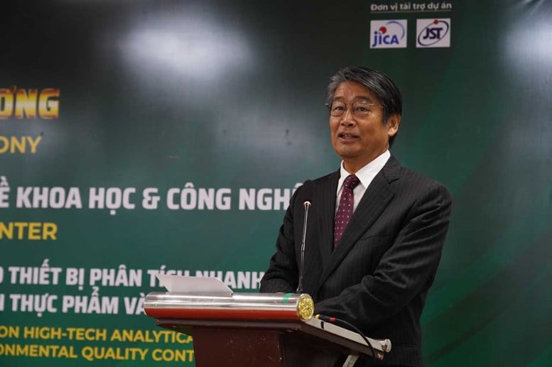 Åpning av Vietnam-Japan høyteknologisk forsknings- og utviklingssenter - Bilde 3. Khai trương Trung tâm Nghiên cứu, phát triển công nghệ cao Việt Nam-Nhật Bản- Ảnh 3.