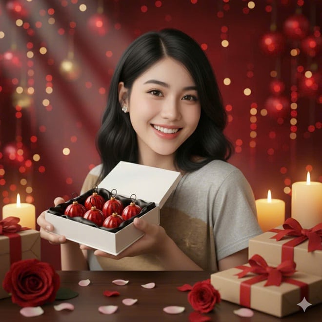 Sinh viên ứng dụng AI trong ẩm thực, trải nghiệm nghệ thuật Chocolate và Mixology  - Ảnh 3.