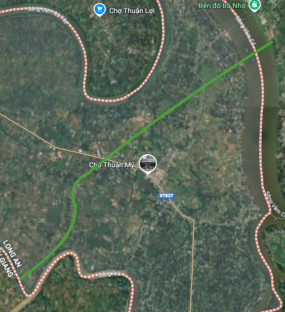 ផែនទីនៃទីក្រុងហូជីមិញ - ត្រាវិញ - ផ្លូវល្បឿនលឿន Soc Trang នៅលើ Google Map