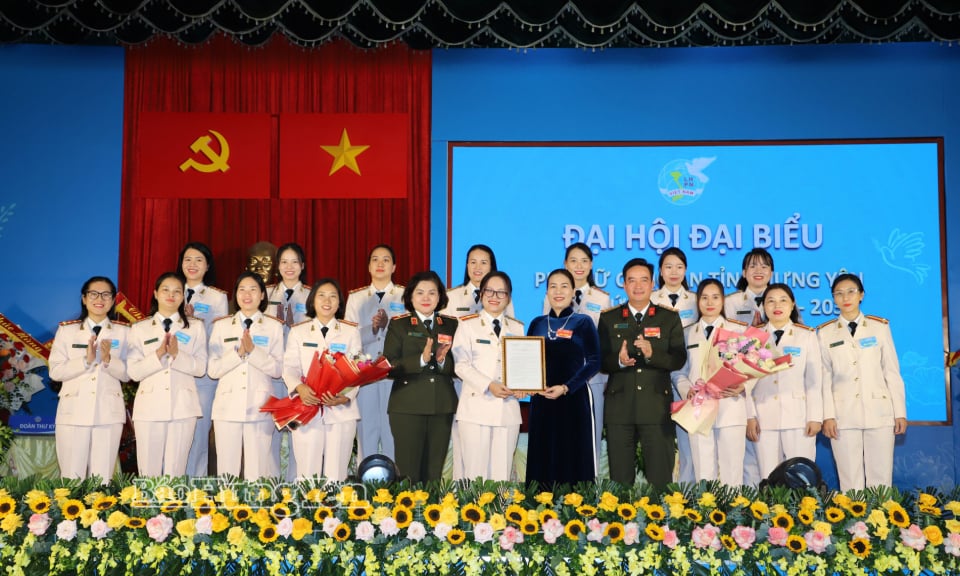Đại hội Đại biểu phụ nữ Công an tỉnh nhiệm kỳ 2025-2030