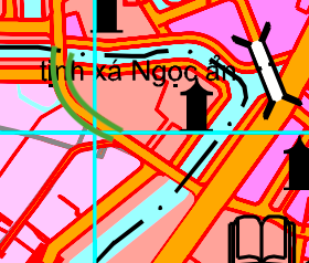 ផែនការផែនទីផ្លូវតភ្ជាប់ទៅផ្លូវ Ap Vinh Xuan A