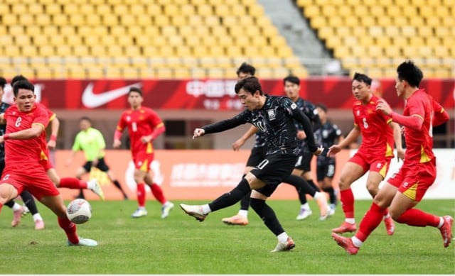 Báo chí Trung Quốc khen ngợi U.23 Việt Nam, truyền thông Hàn Quốc lại thở phào vì…- Ảnh 1.