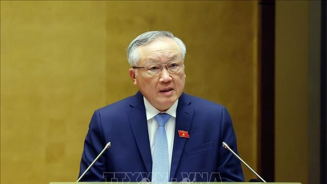 Permanent vice premiärminister Nguyen Hoa Binh. (Foto: Pham Kien/VNA)