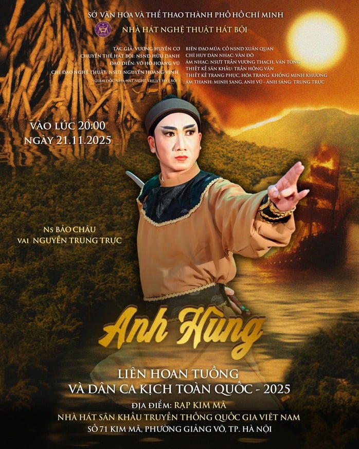 Nhà hát Nghệ thuật Hát Bội TP HCM mang vở 