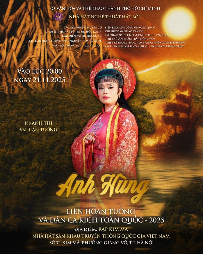 Nhà hát Nghệ thuật Hát Bội TP HCM mang vở 