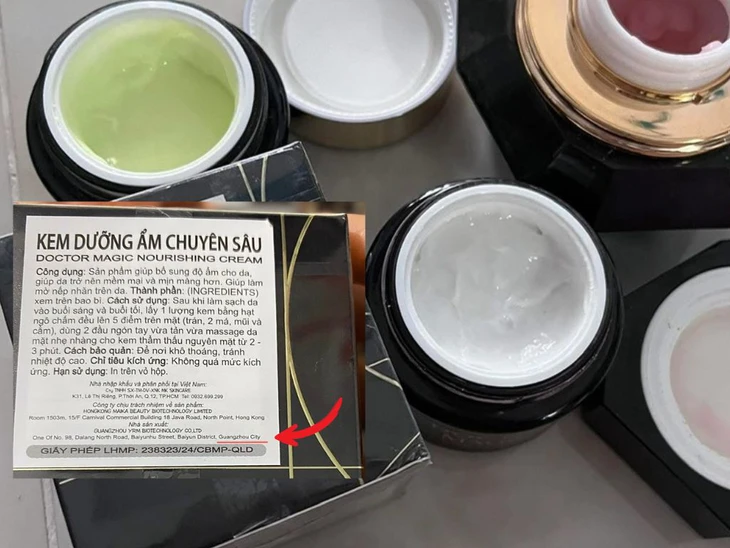 Hậu kiểm sản phẩm công ty của chồng bà Mailisa ở TP.HCM: Xuất xứ Trung Quốc, thiếu đánh giá an toàn - Ảnh 2.