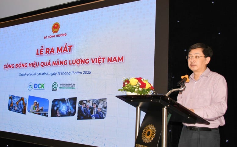 ក្រសួងឧស្សាហកម្ម និងពាណិជ្ជកម្ម សម្ពោធសហគមន៍ប្រសិទ្ធភាពថាមពលវៀតណាម - រូបថត ១. Bộ Công Thương ra mắt Cộng đồng Hiệu quả năng lượng Việt Nam- Ảnh 1.