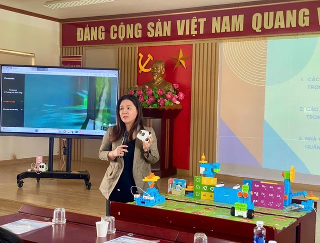 Dấu ấn nữ giáo viên trong làn sóng STEM tại VN - Ảnh 1.