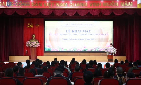 Khai mạc kỳ thi tuyển dụng công chức tỉnh Quảng Ninh năm 2025