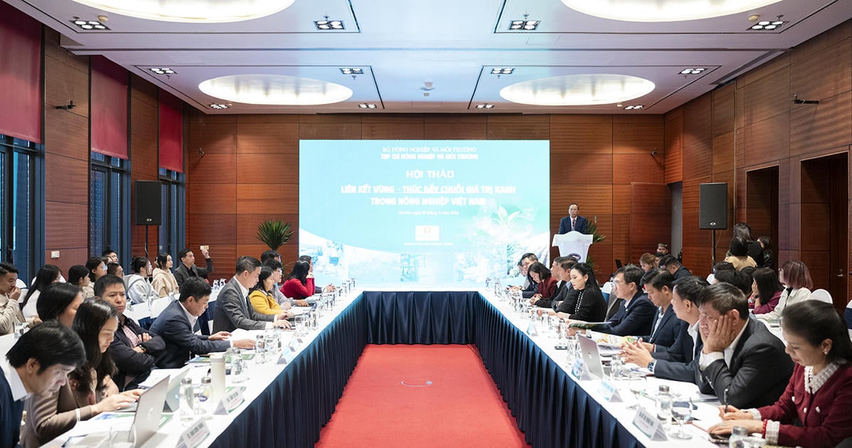 Liên kết vùng - Thúc đẩy chuỗi giá trị xanh trong nông nghiệp Việt Nam