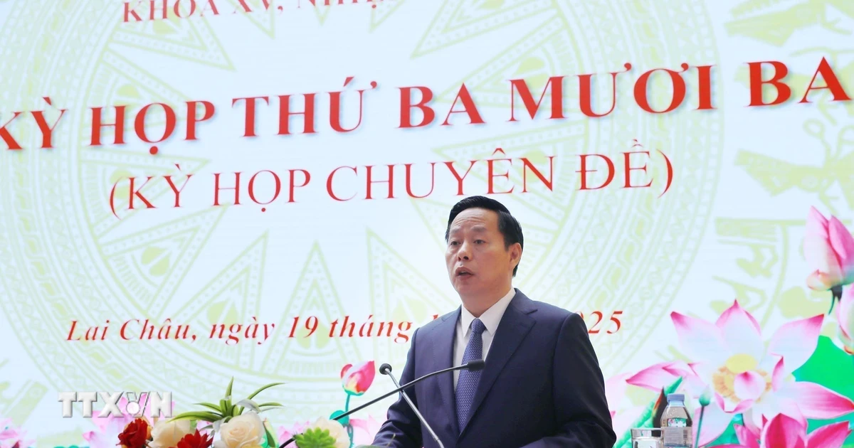 Ông Hà Quang Trung được bầu giữ chức Chủ tịch UBND tỉnh Lai Châu