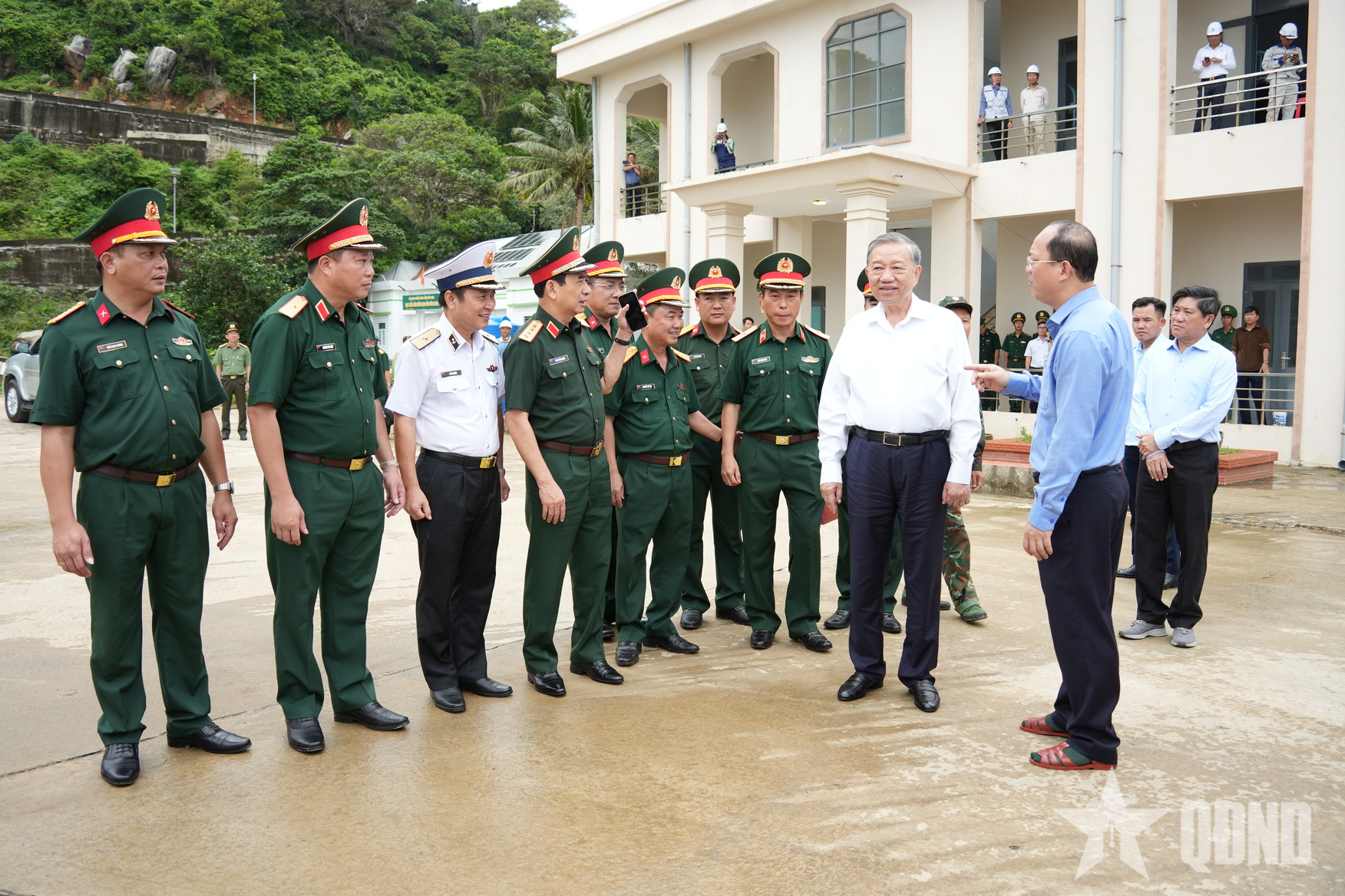 جنرل سکریٹری ٹو لام نے Ca Mau میں دورہ کیا اور کام کیا۔