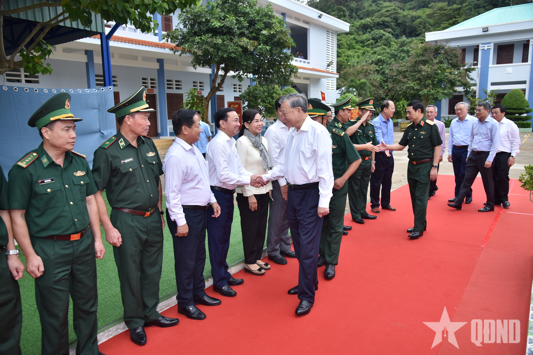 جنرل سکریٹری ٹو لام نے Ca Mau میں دورہ کیا اور کام کیا۔