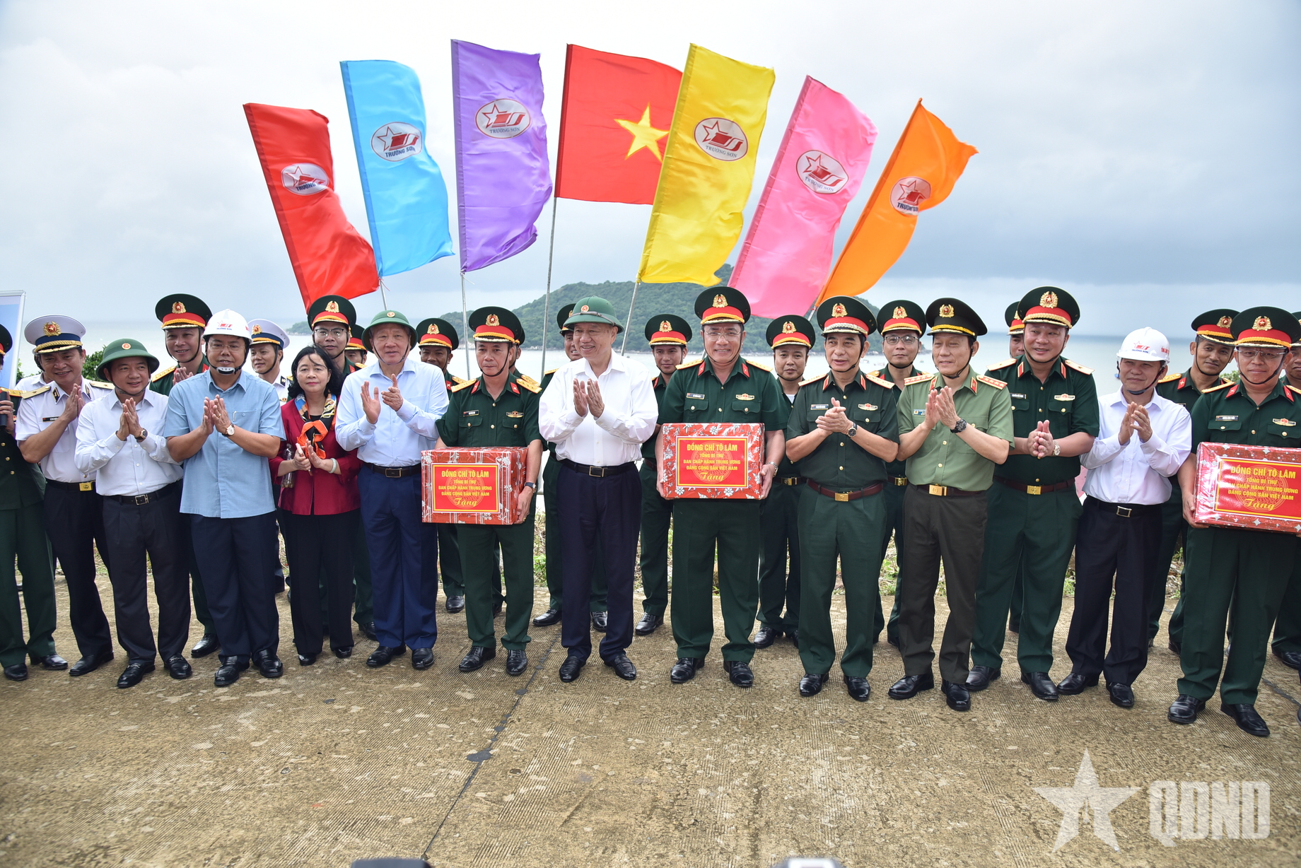 جنرل سکریٹری ٹو لام نے Ca Mau میں دورہ کیا اور کام کیا۔