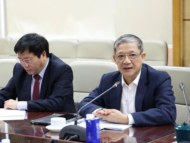 Thứ trưởng Nguyễn Tri Thức tiếp Hiệu trưởng Trường Đại học Khoa học Ứng dụng IMC Krems- Cộng hòa Áo
- Ảnh 4.