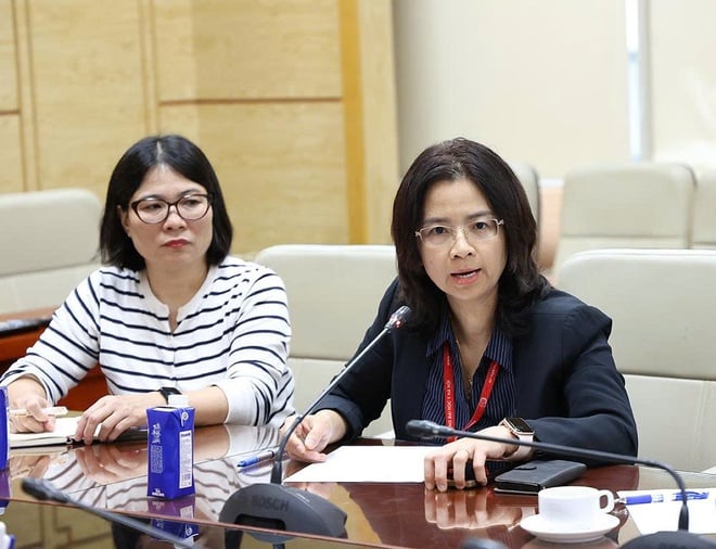 Thứ trưởng Nguyễn Tri Thức tiếp Hiệu trưởng Trường Đại học Khoa học Ứng dụng IMC Krems- Cộng hòa Áo
- Ảnh 5.