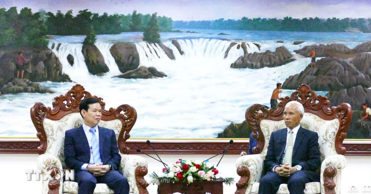 Việt Nam và Lào tăng cường hợp tác thúc đẩy thông tin tuyên truyền