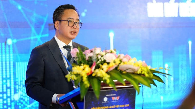 Pham Manh Hung – assisterende generaldirektør i Voice of Vietnam – holdt åpningstalen på forumet.