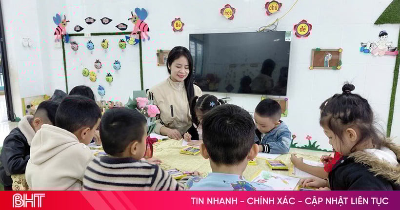 Cô giáo mầm non gieo yêu thương trên vùng biên Hà Tĩnh