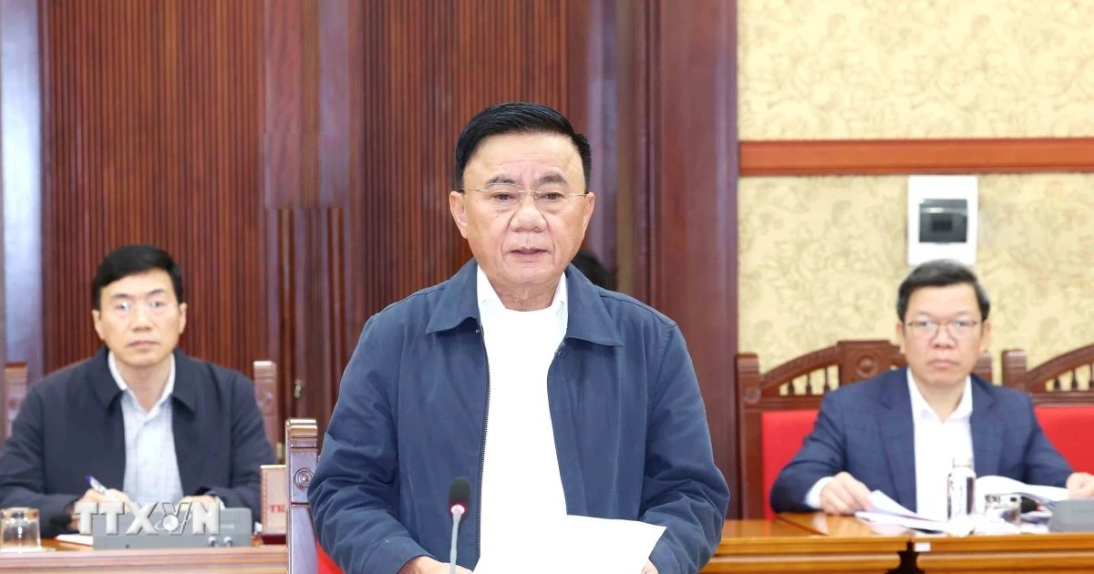 'Đáp ứng yêu cầu cao nhất cho công tác tổ chức Đại hội XIV của Đảng'