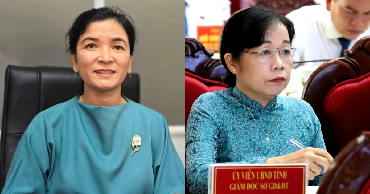 Hai 'bóng hồng' quản lý Giáo dục miền Tây chung mục tiêu ổn định và bứt phá