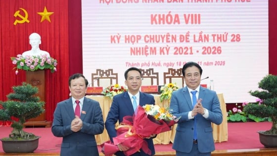 Ông Trần Hữu Thùy Giang giữ chức Phó Chủ tịch UBND TP Huế