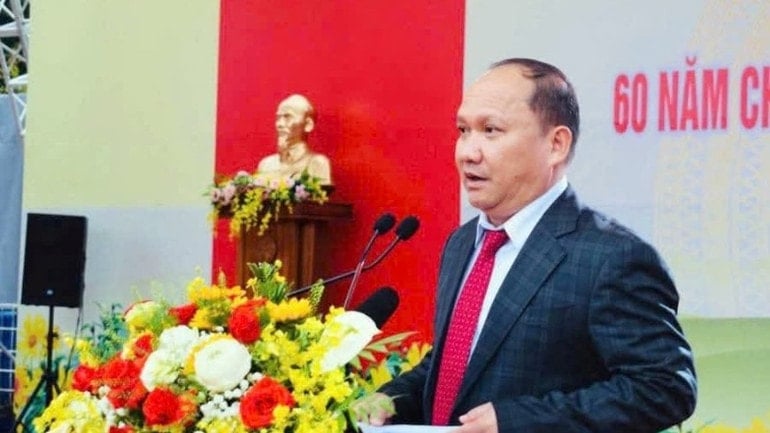 معاون دبیر دائمی کمیته حزبی استان گیا لای، راه لان چونگ، در این مراسم سخنرانی کرد. z7240200096370-bd66ff1961b311f8068dd930161c79eb-8176.jpg