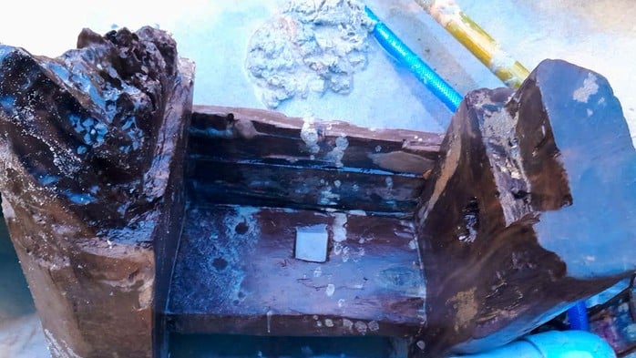 Khảo sát con tàu cổ ở Hội An: Di sản văn hóa quan trọng bị đắm - Ảnh 6.