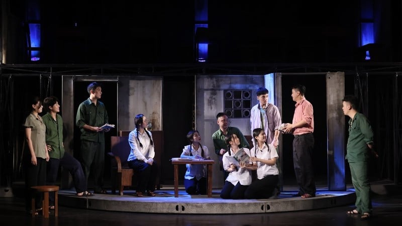 “เขตทหารน้ำดง” ย้อนรอยความทรงจำของเยาวชน (ภาพ: โรงละครเยาวชน)