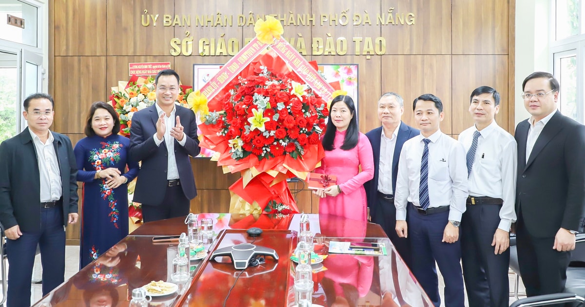 Lãnh đạo thành phố Đà Nẵng chúc mừng ngày Nhà giáo Việt Nam 20/11