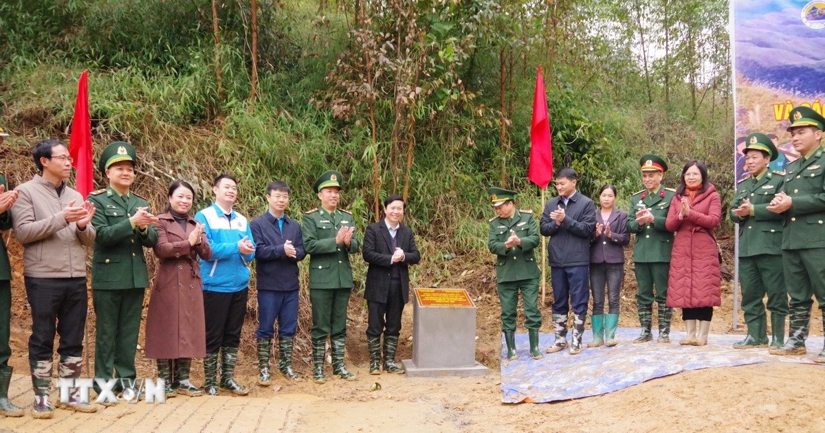 Khánh thành đường kiểm tra cột mốc bảo vệ biên giới ở Lạng Sơn
