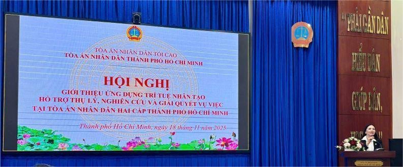 TP Hồ Chí Minh: TAND hai cấp đưa AI vào nghiên cứu và xét xử