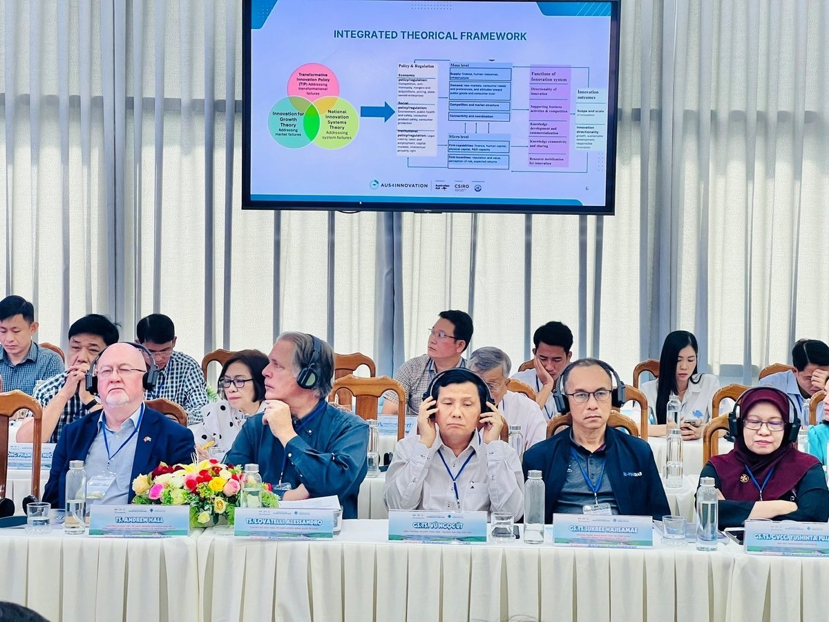 Hội thảo có nhiều chuyên gia quốc tế tham dự. Ảnh: Trọng Linh.