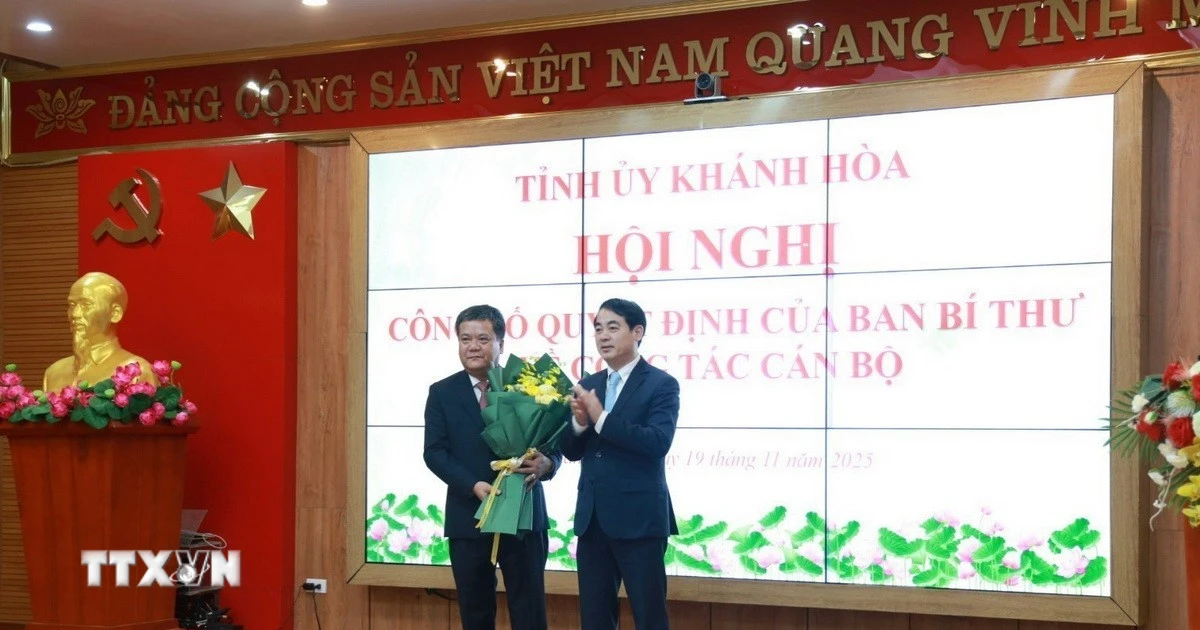 Điều động, chỉ định đồng chí Trần Phong giữ chức Phó Bí thư Tỉnh ủy Khánh Hòa