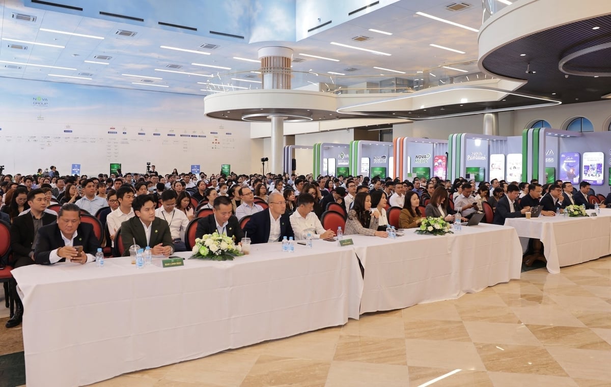 Quy mô ấn tượng của Hội thảo Nhân tài NovaGroup 2025 lần 2. Ảnh: NovaGroup