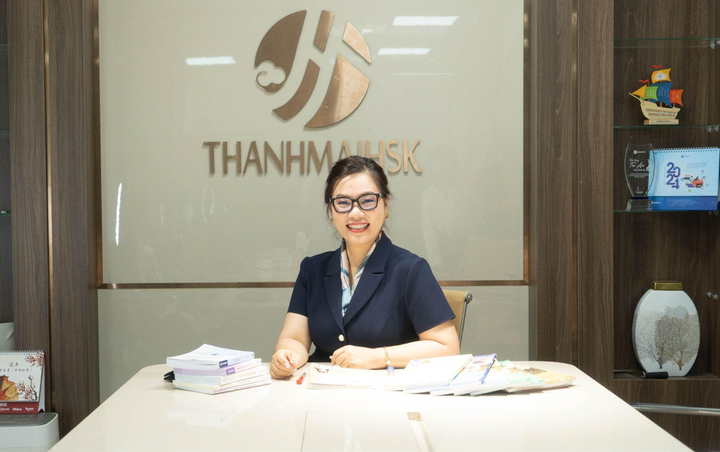 Dr. Tran Thi Thanh Mai uttryckte sin önskan att bidra till det kinesiska samfundet genom varumärket Thanhmaihsk.