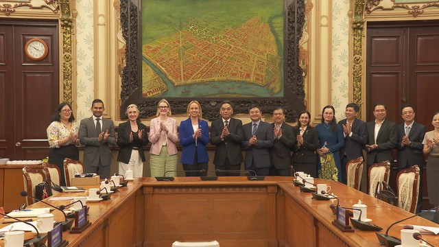 TP. Hồ Chí Minh tăng cường hợp tác với Doanh nhân Tiên phong Chính phủ Úc - Ảnh 3.
